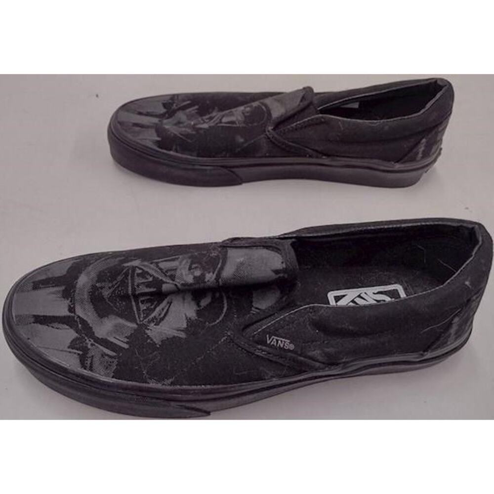 Vans Off The Wall Star Wars Darth Vader Shoes Mens 6 Womens 7.5 NEW $95